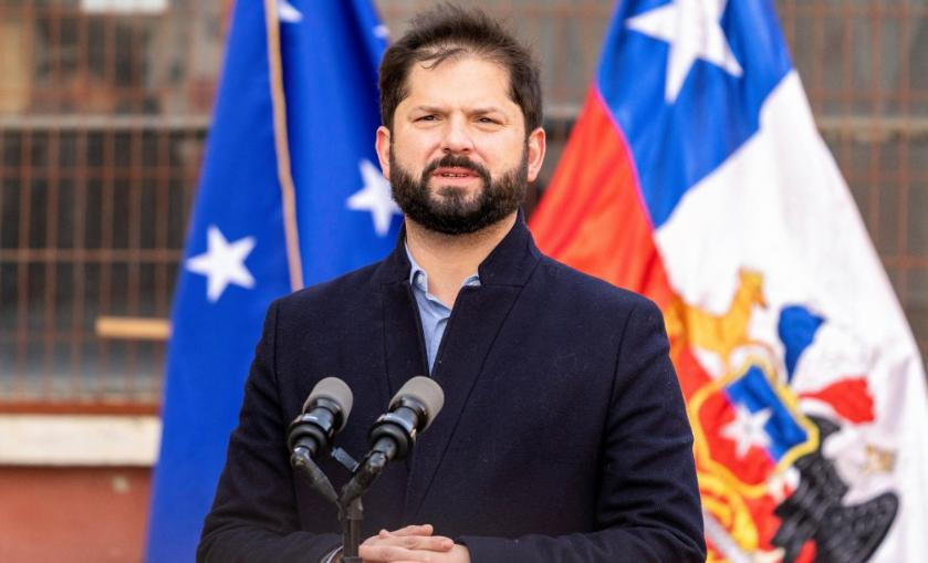 Gabriel Boric, presidente de Chile. Foto: NA.