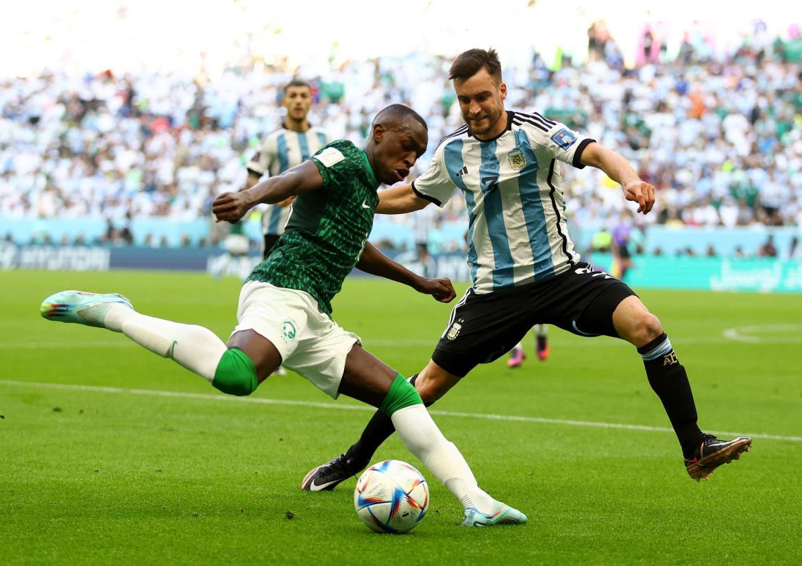 Argentina vs. Arabia Saudita, Mundial Qatar 2022, Tagliafico, Reuters	