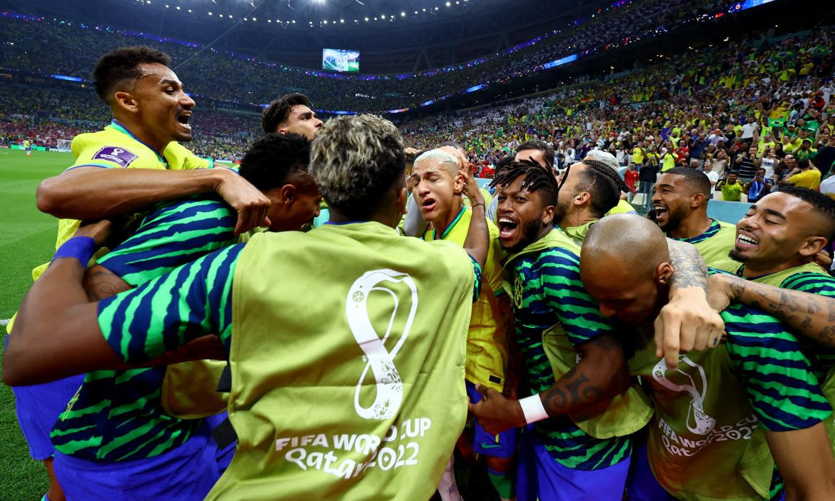 Mundial Qatar 2022, Brasil vs. Serbia. Foto: REUTERS.