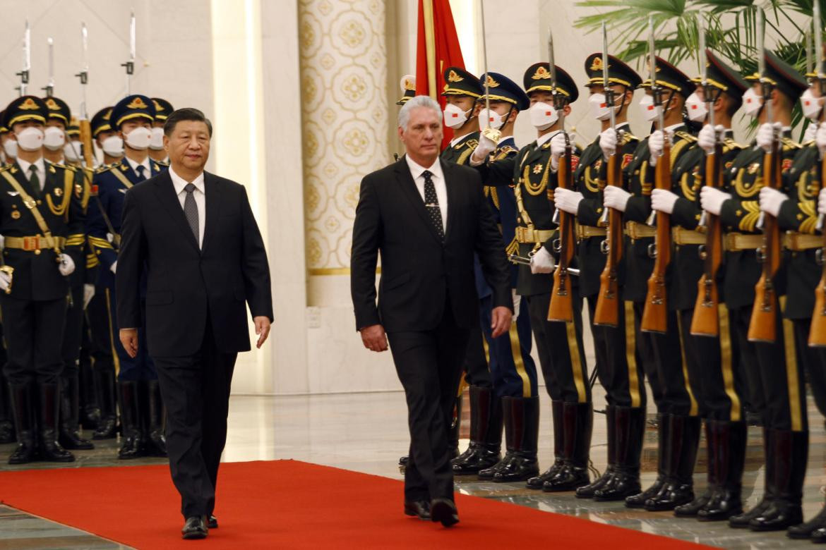 Miguel Díaz-Canel y Xi Jinping_Reuters
