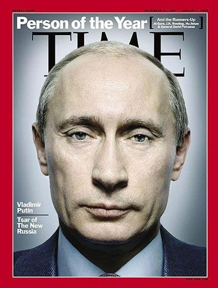 Revista Time menciona a Vladimir Putin como 