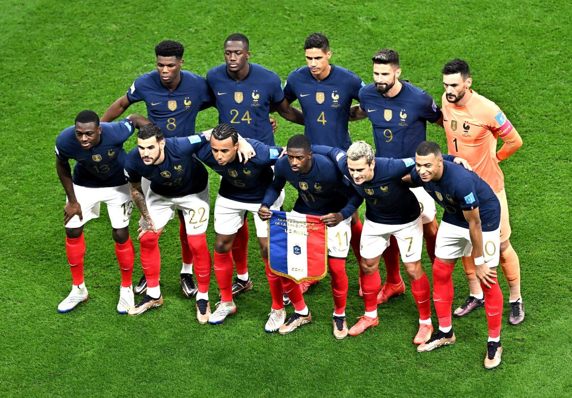 Selección de Francia. Foto: EFE.
