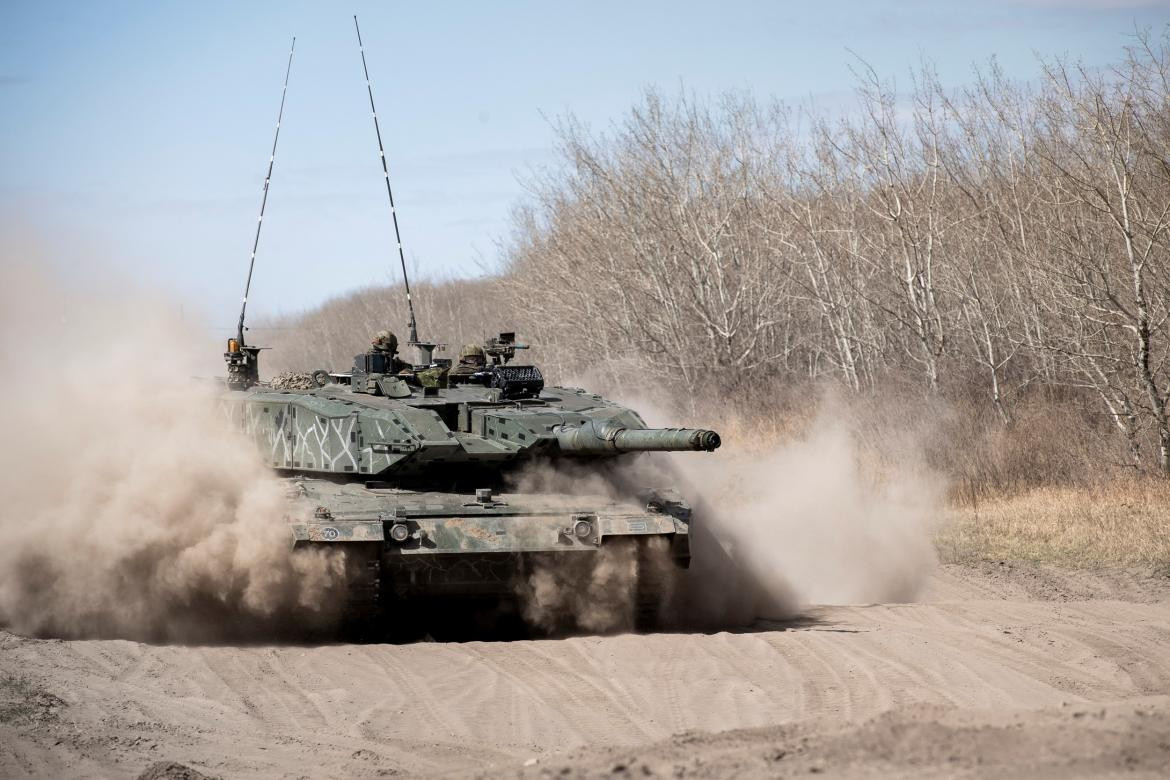 Tanques Leopard, foto Reuters