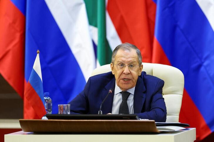 Serguei Lavrov, ministro de relaciones Exteriores de Rusia. Foto Reuters