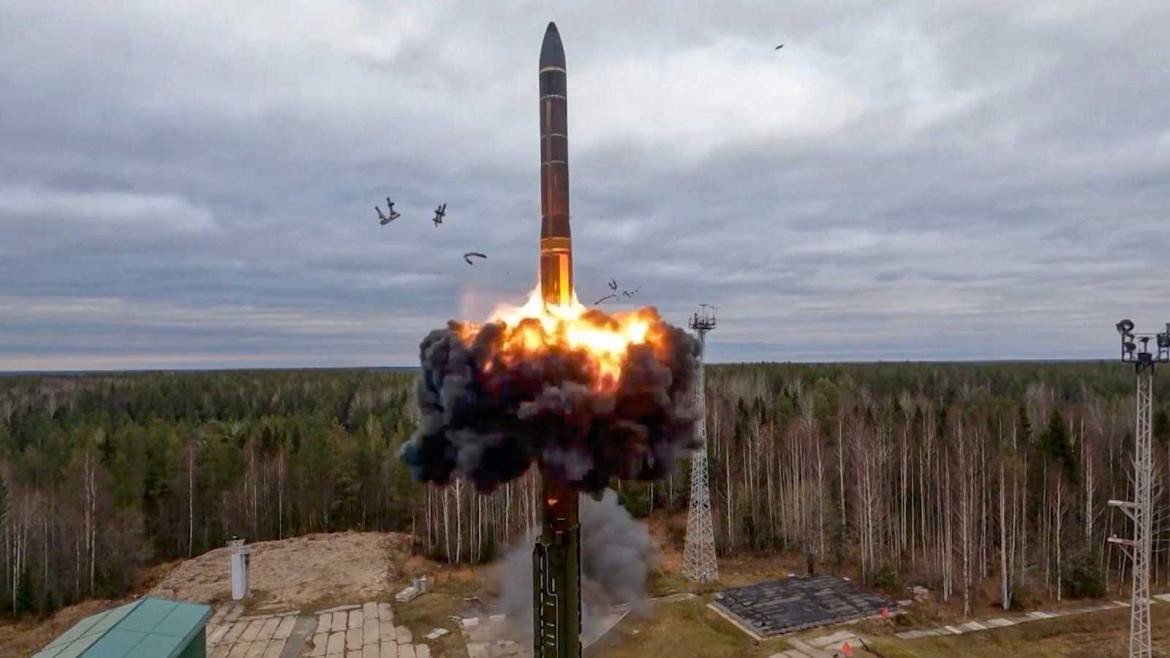 Despliegue de armas nucleares rusas. Foto: REUTERS