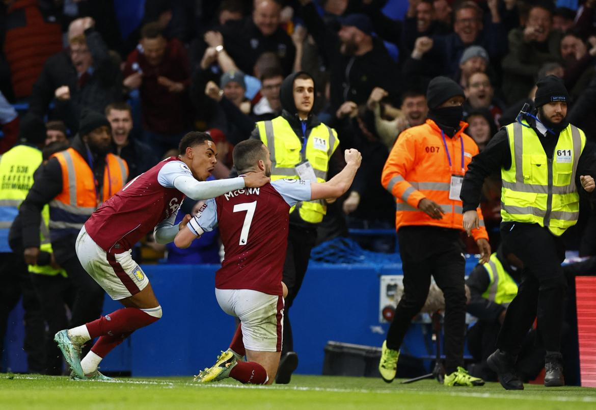 Chelsea vs Aston Villa, Premier League. Foto: REUTERS