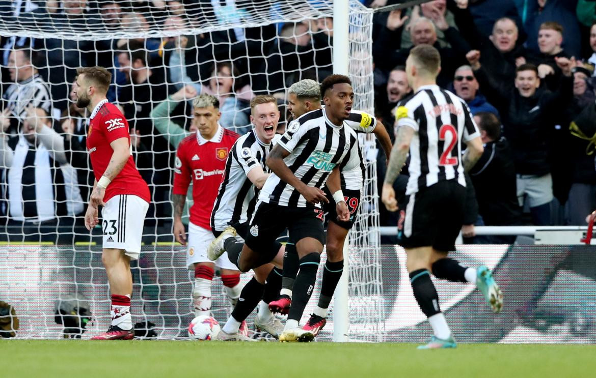 Newcastle United vs. Manchester United. Foto: Reuters.