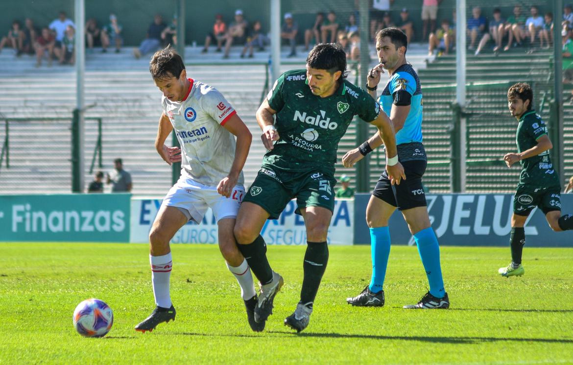 Sarmiento vs. Argentinos Juniors 2. Foto: NA.