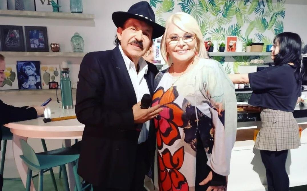 Antonio Ríos con Carmen Barbieri. Foto: Instagram @antoniorioseloriginalok.