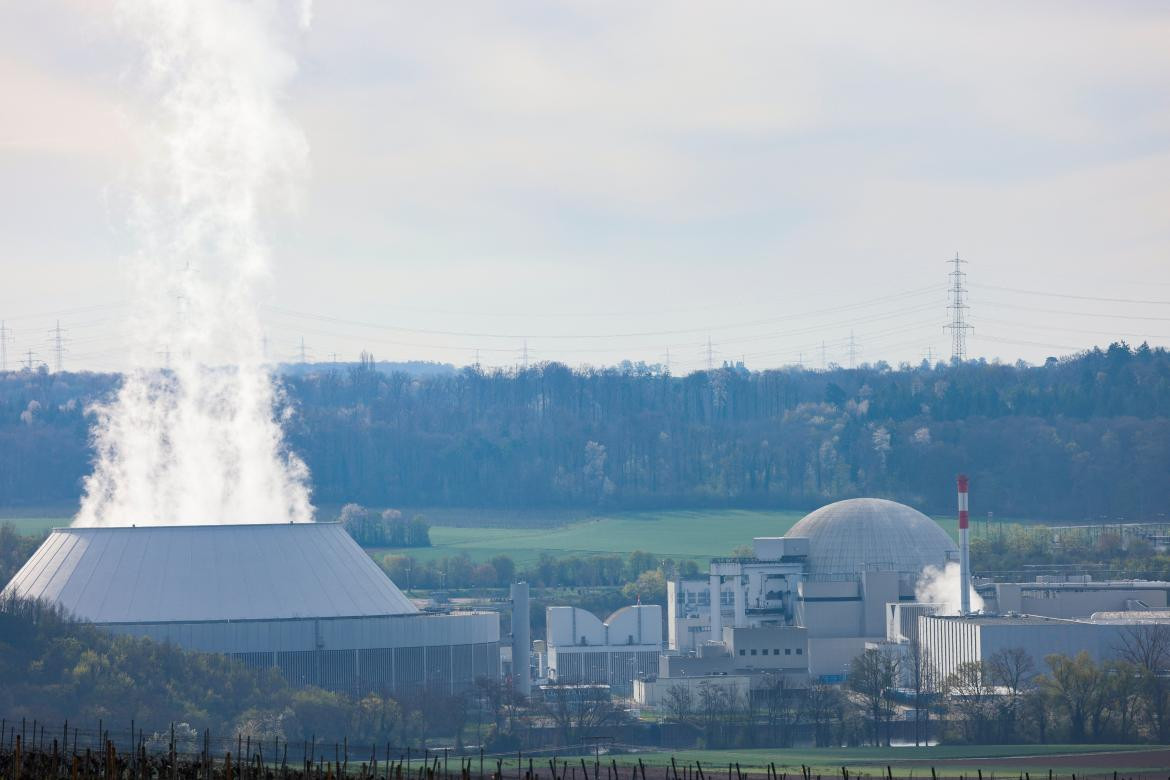 Planta de energía nuclear en Alemania. Foto: Reuters. 