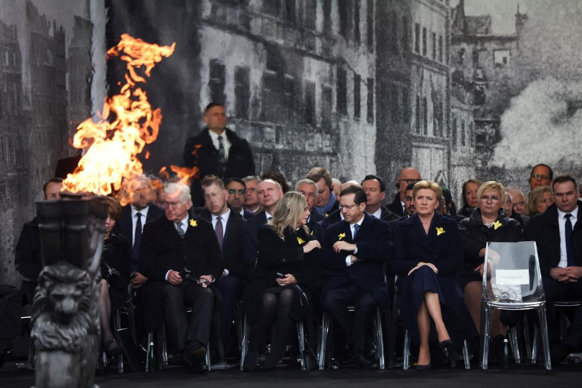 Conmemoración de liberación del gueto e Varsovia, Reuters