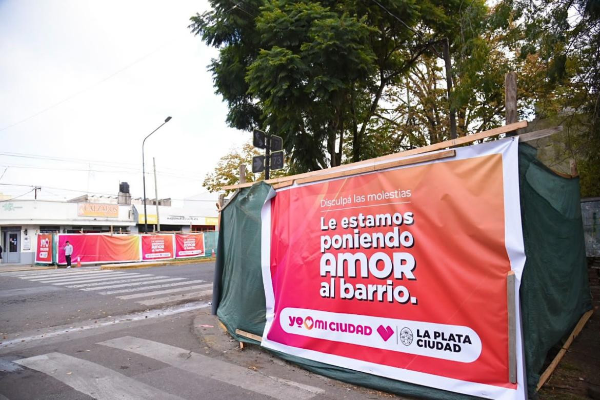 Garro anunció obras en la Plata. 