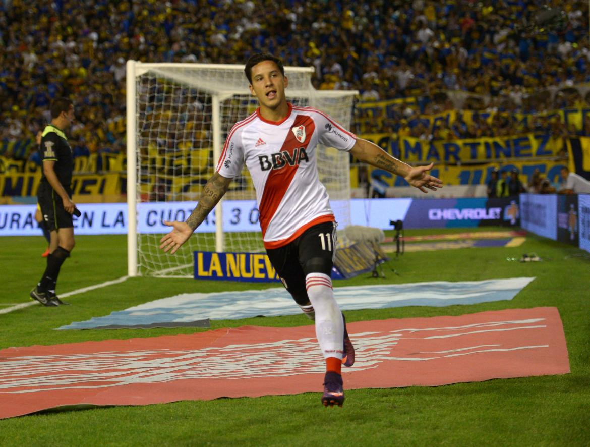 Sebastián Driussi vs. Boca Juniors. Foto: NA.