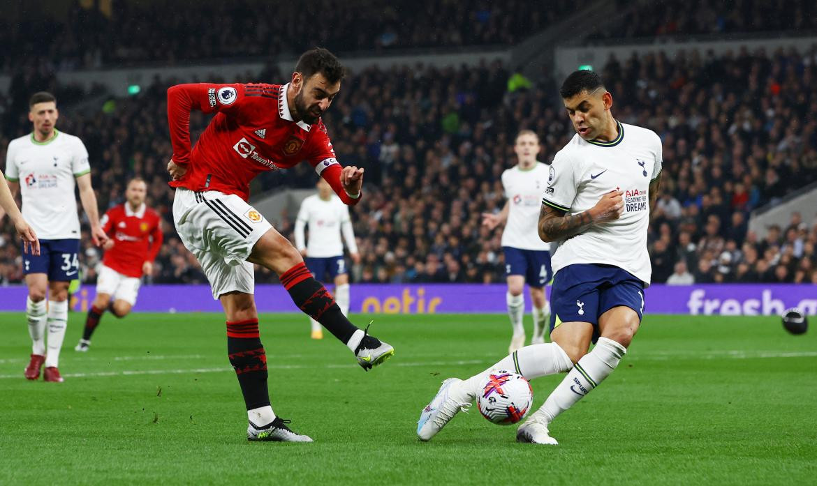 Tottenham Hotspur vs. Manchester United. Foto: Reuters.