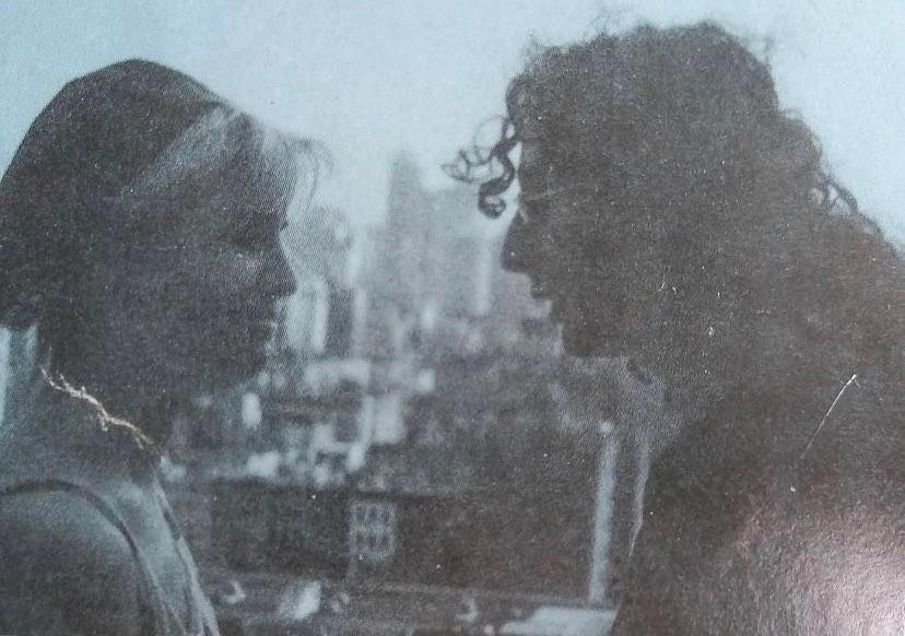 Fito Páez y Fabiana Cantilo en los años de su romance. Foto Instagram @fitopaezmúsica.
