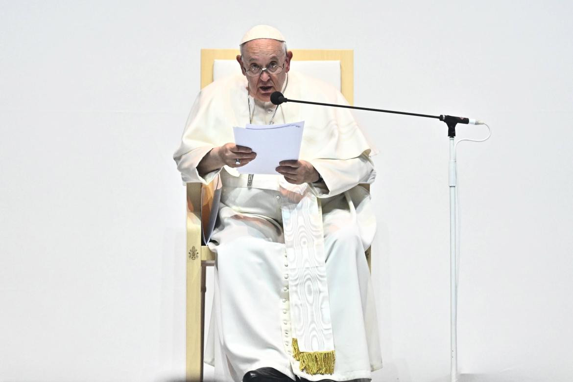 El papa Francisco, presente en Hungría. Foto: EFE.