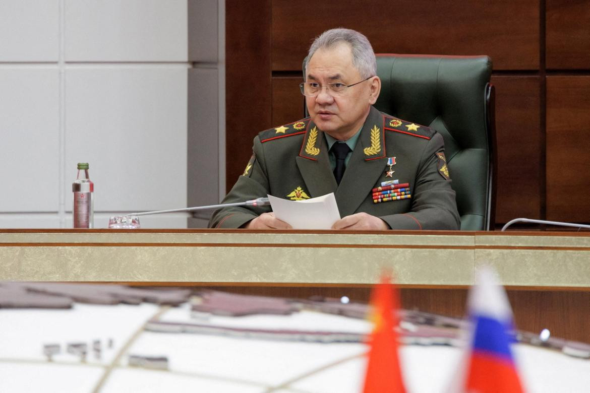 Ministro de Defensa de Rusia, Serguéi Shoigú. Foto: Reuters.