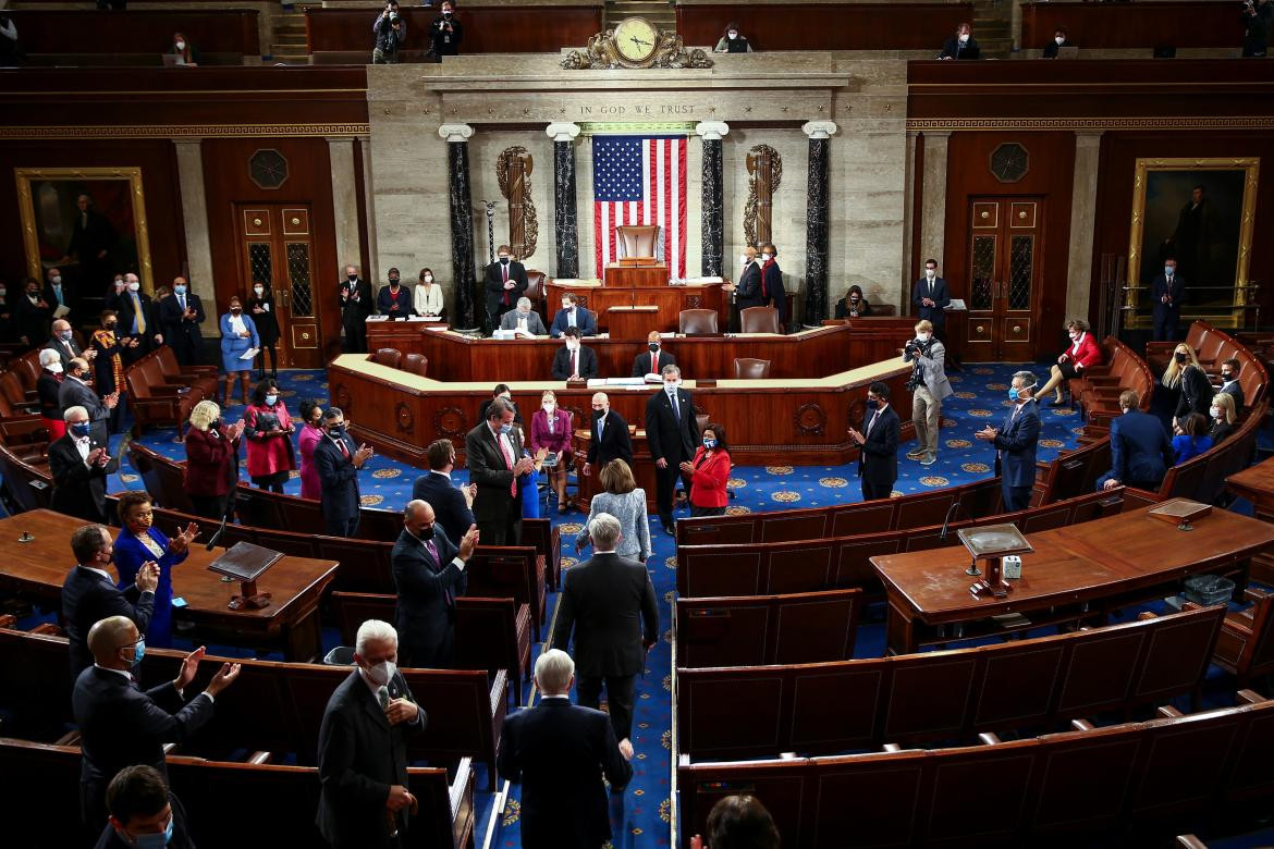 Senado de Estados Unidos. Foto: Reuters