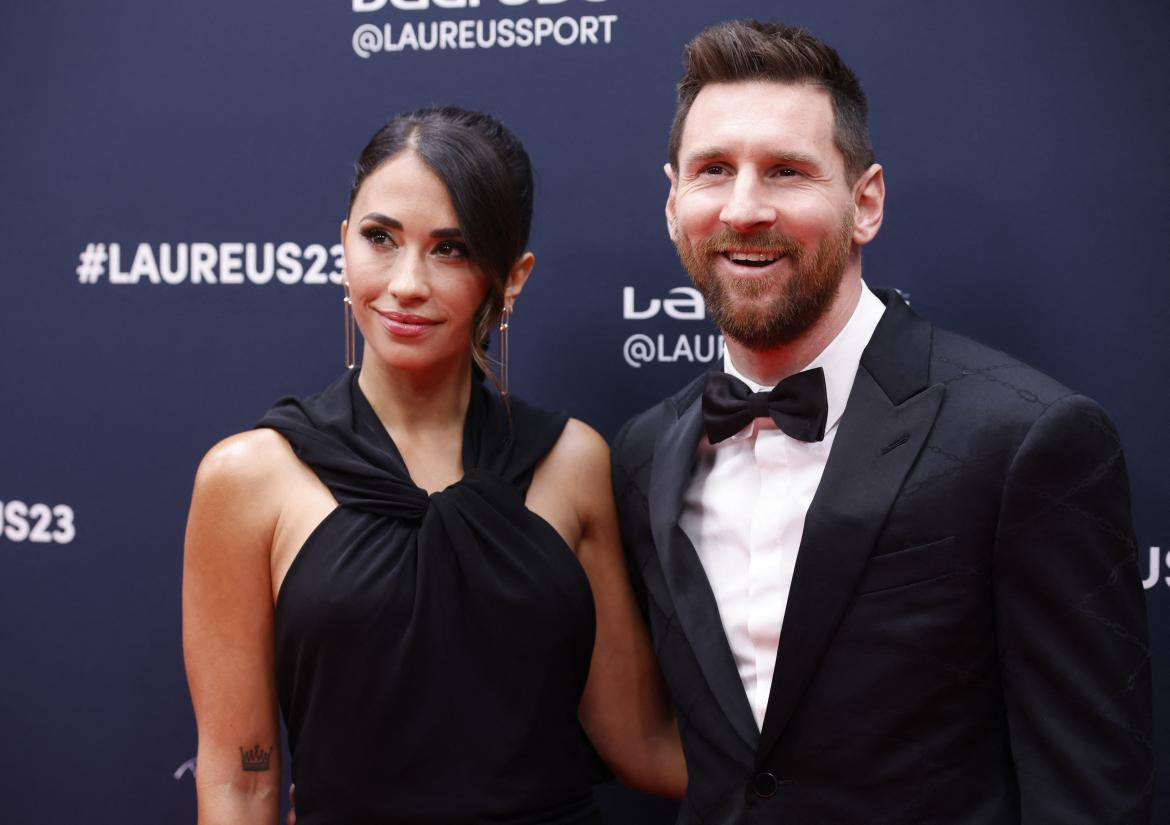 Lionel Messi; Premios Laureus. Foto: Reuters.