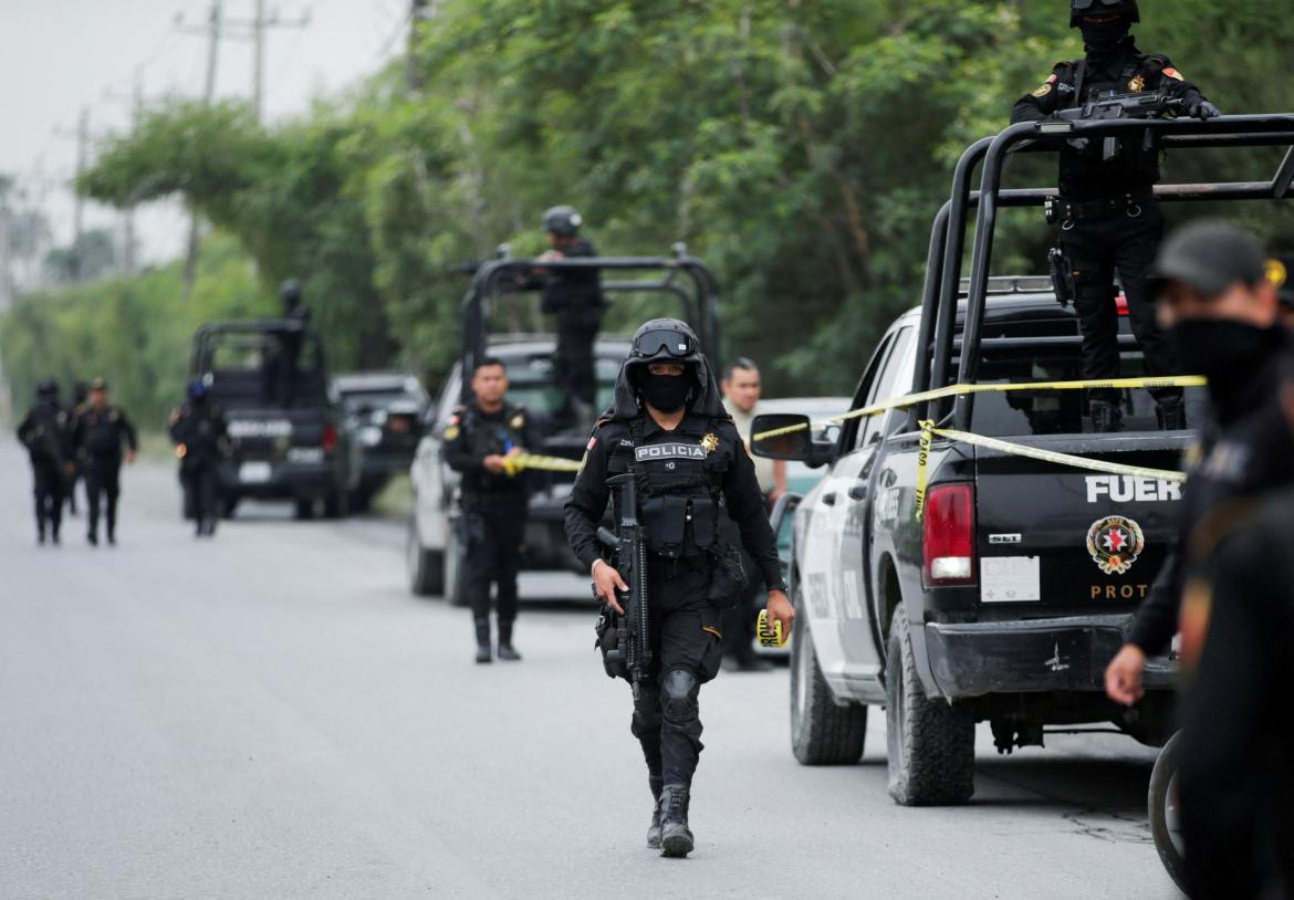 Operativo policial contra cártel de Sinaloa. Foto: archivo Reuters