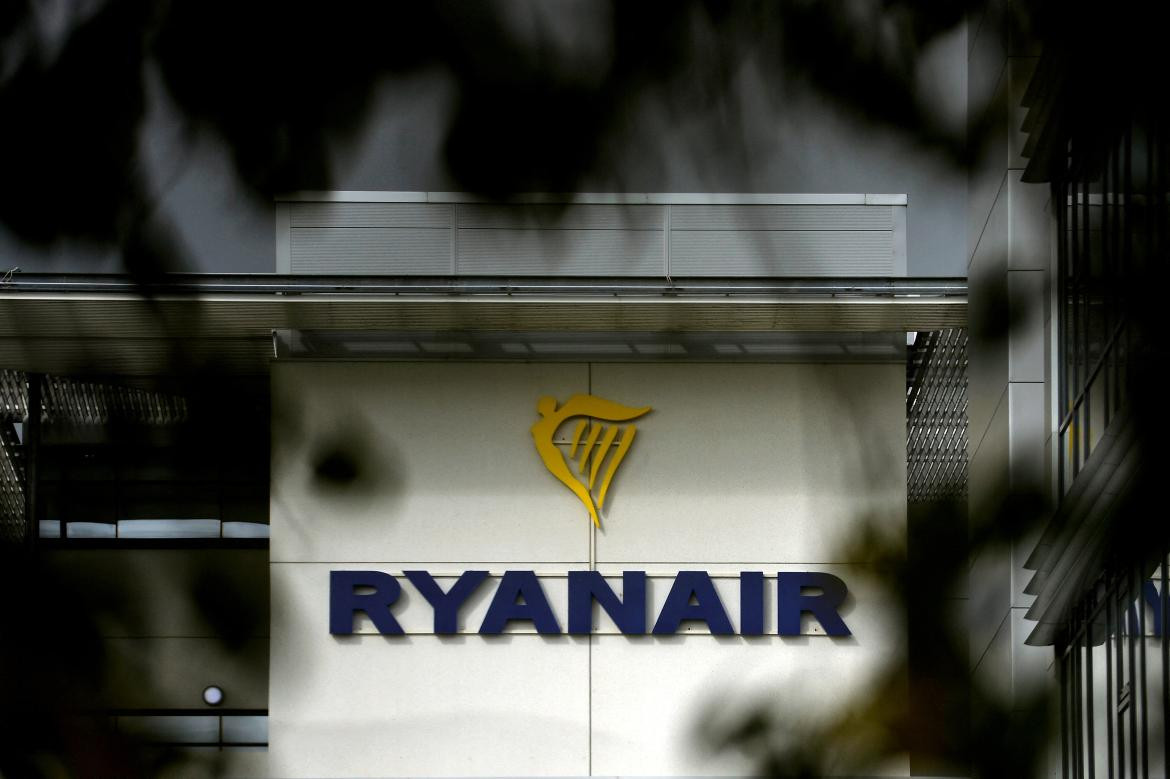 Ryanair, aerolínea que denunció a su competidora Lufthansa. Foto: Reuters.