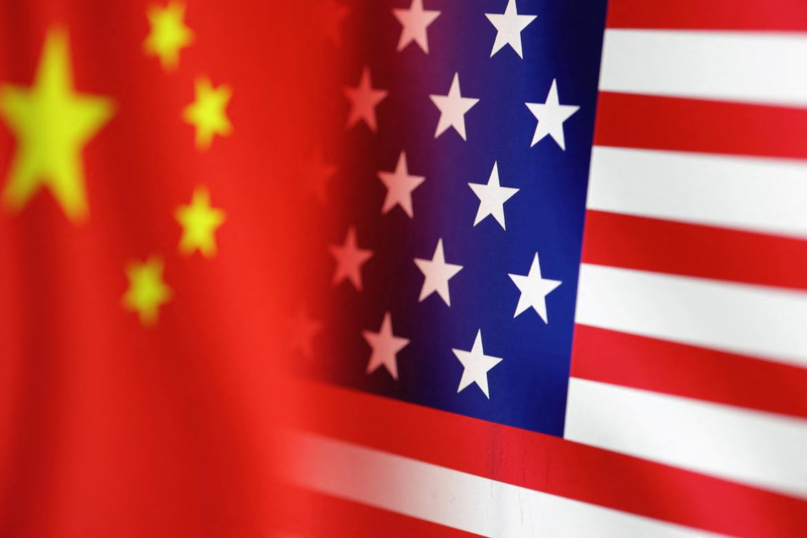 Estados Unidos y China. Foto: Reuters