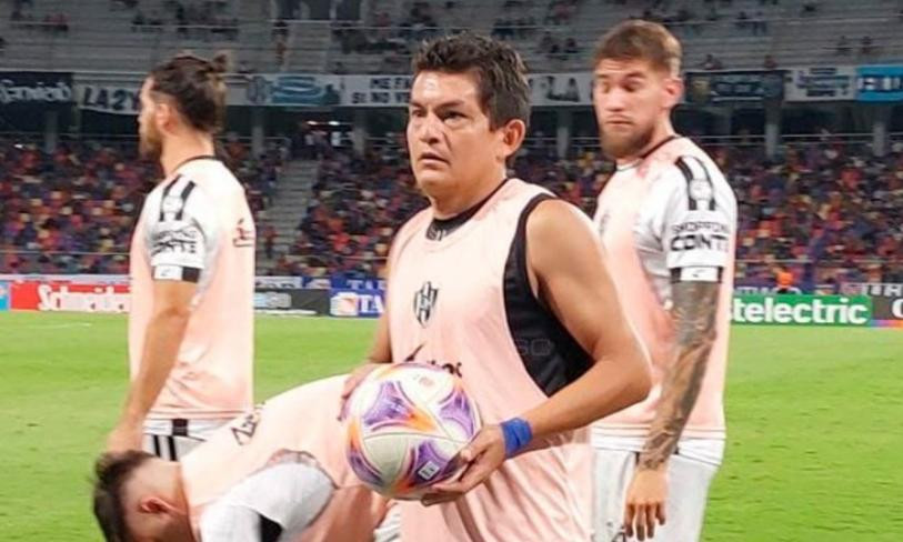 La Pulga Rodríguez, futbolista. Foto: NA