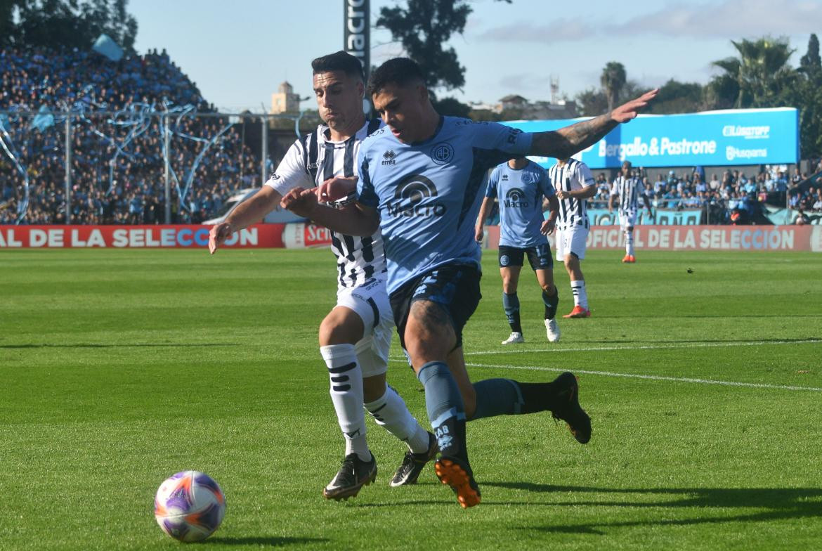 Belgrano vs Talleres. Foto: Télam.