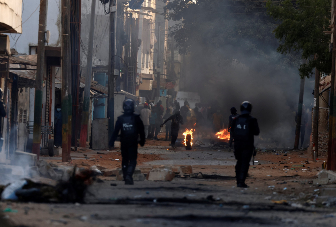 Manifestaciones y represión en Senegal. Foto: Reuters.