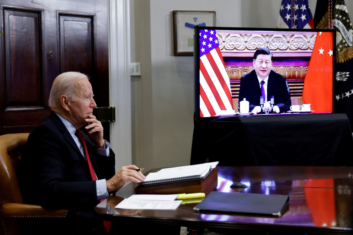 Joe Biden y Xi Jinping. Foto: NA.