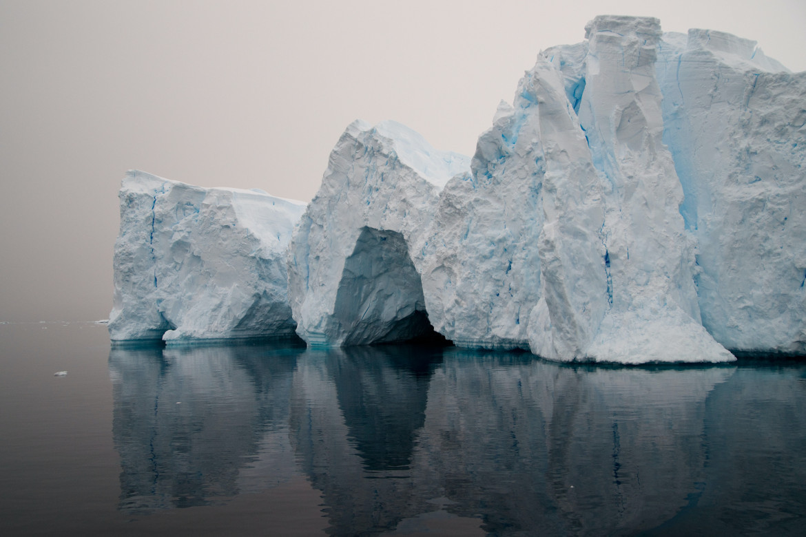 Glaciar de la Antártida. Foto: Unsplash