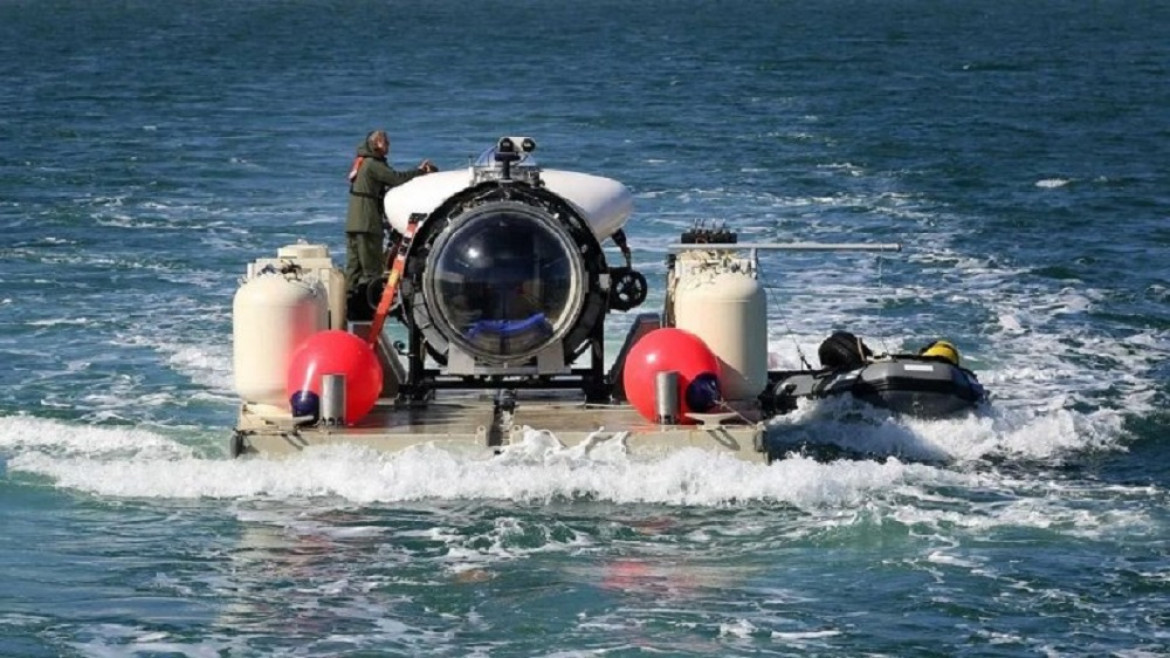 Búsqueda del submarino Titan. Foto: NA.