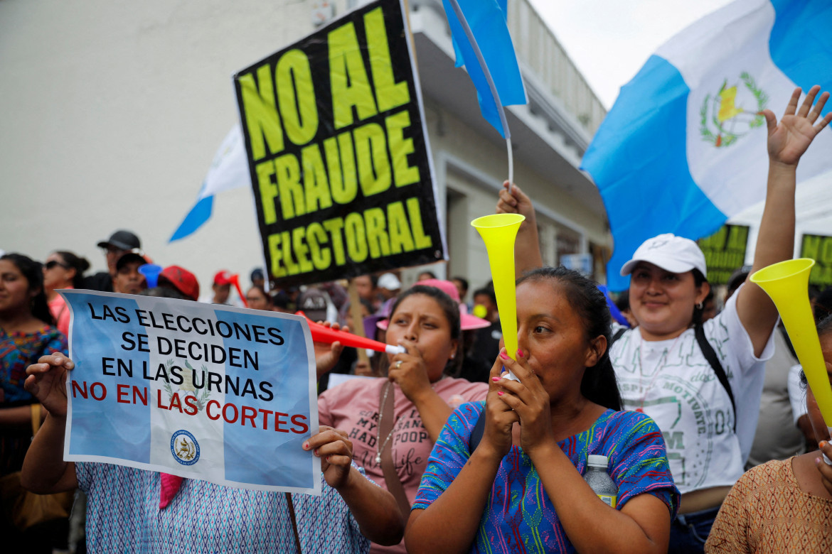 Elecciones generales en Guatemala. Foto: Reuters.