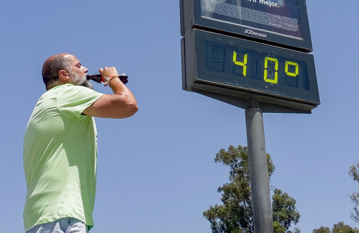 Ola de calor en España. Foto: EFE.