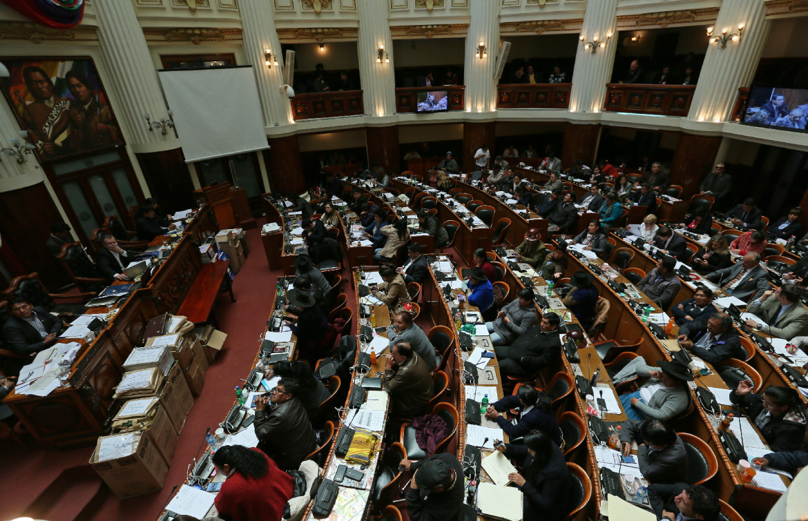 Asamblea Legislativa de Bolivia. Foto: Reuters
