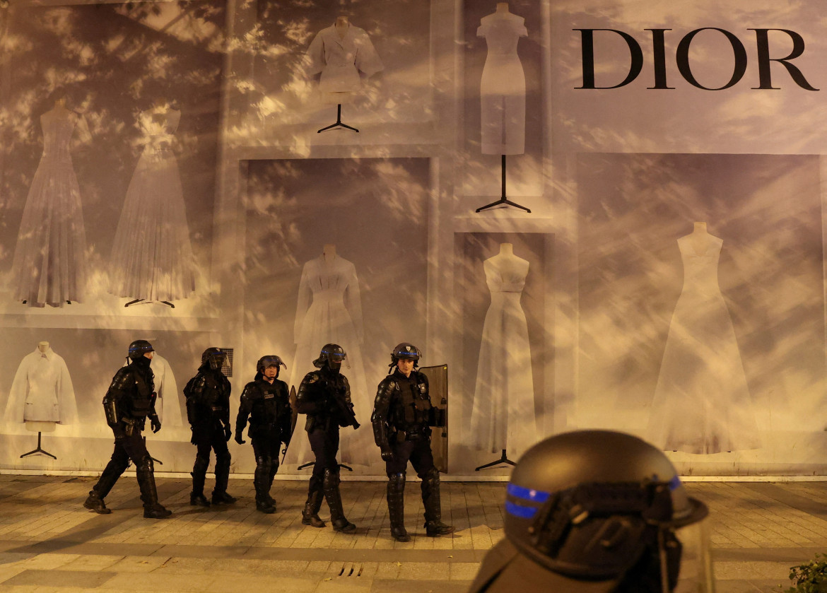 Manifestaciones y violencia en Francia. Foto: NA.