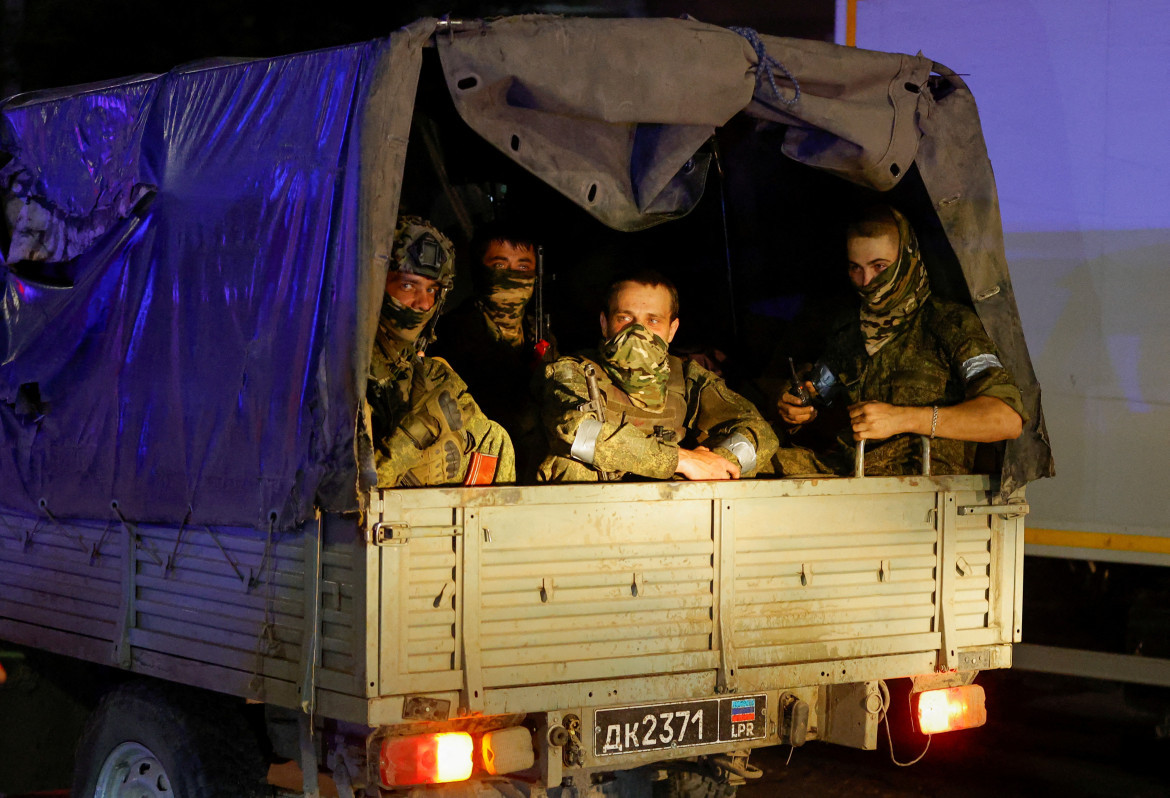 Combatientes del grupo mercenario privado Wagner. Foto: Reuters