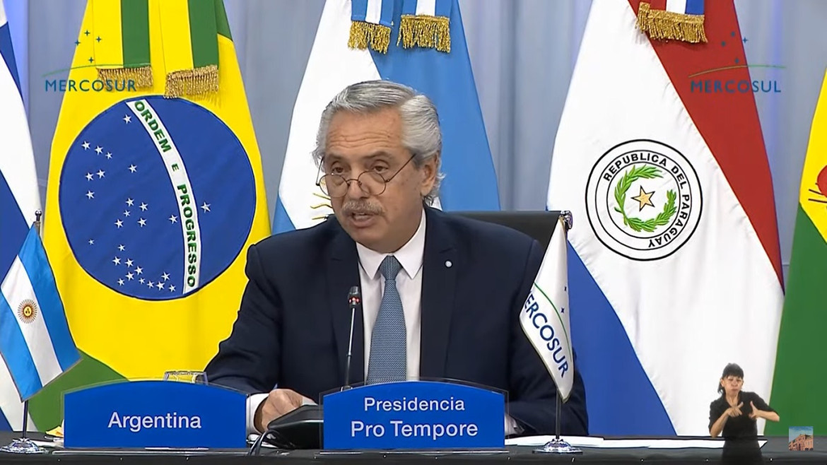 Cumbre del Mercosur en Argentina. Foto: captura de video.