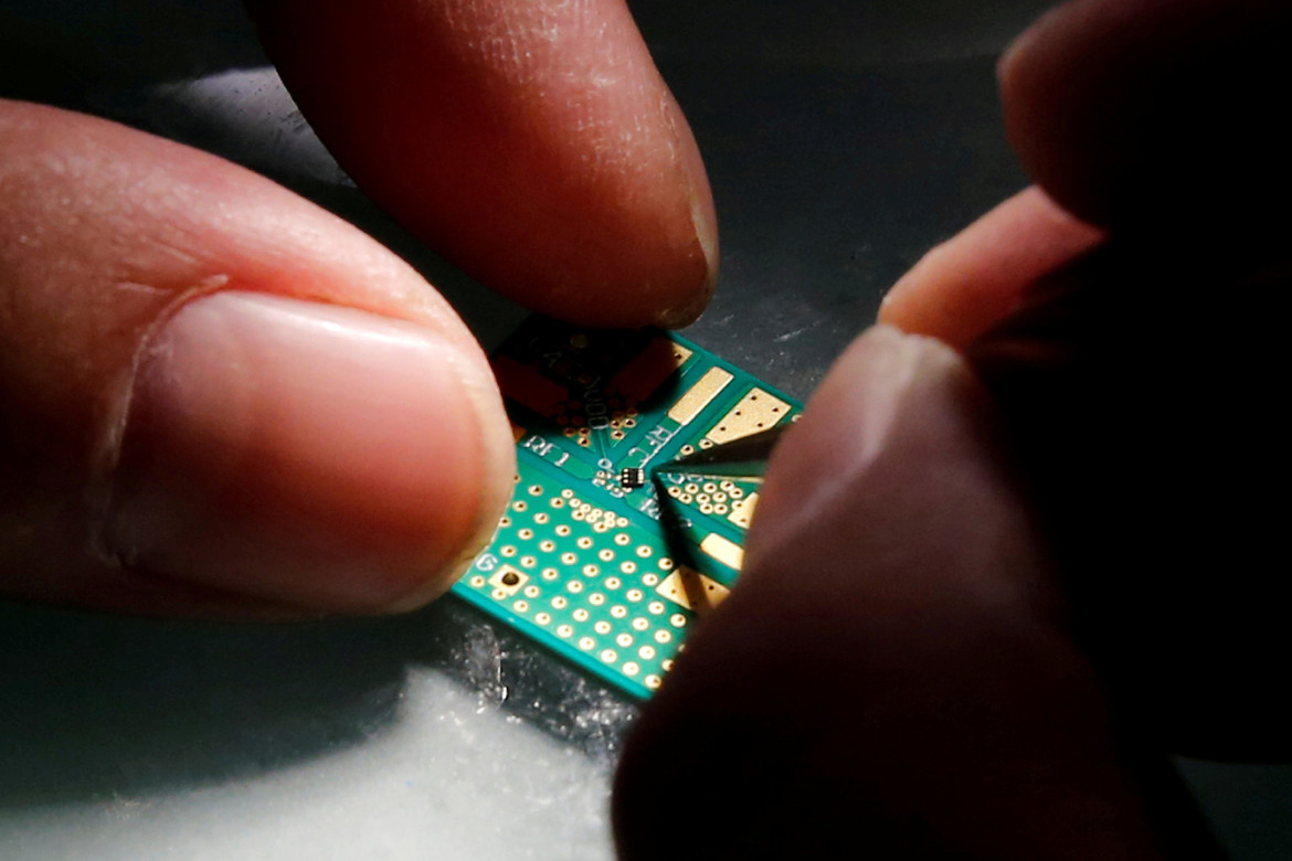 Microchips, guerra tecnológica. Foto: Reuters