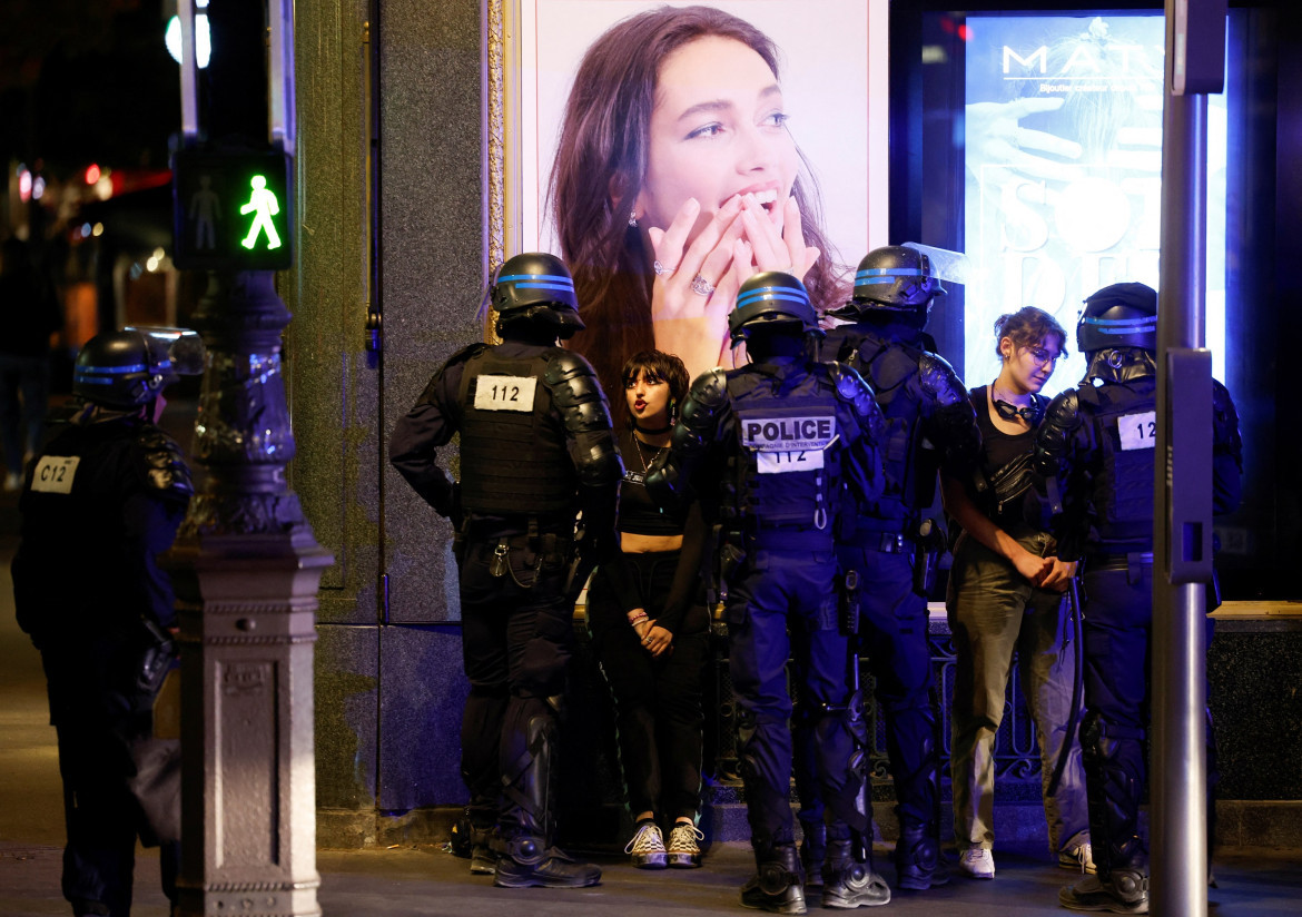 Manifestaciones e incidentes en Francia. Detenidos. Foto: Reuters.
