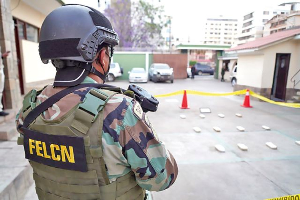La mayor parte de la cocaína sale de Bolivia. Foto: Ministerio de Gobierno.