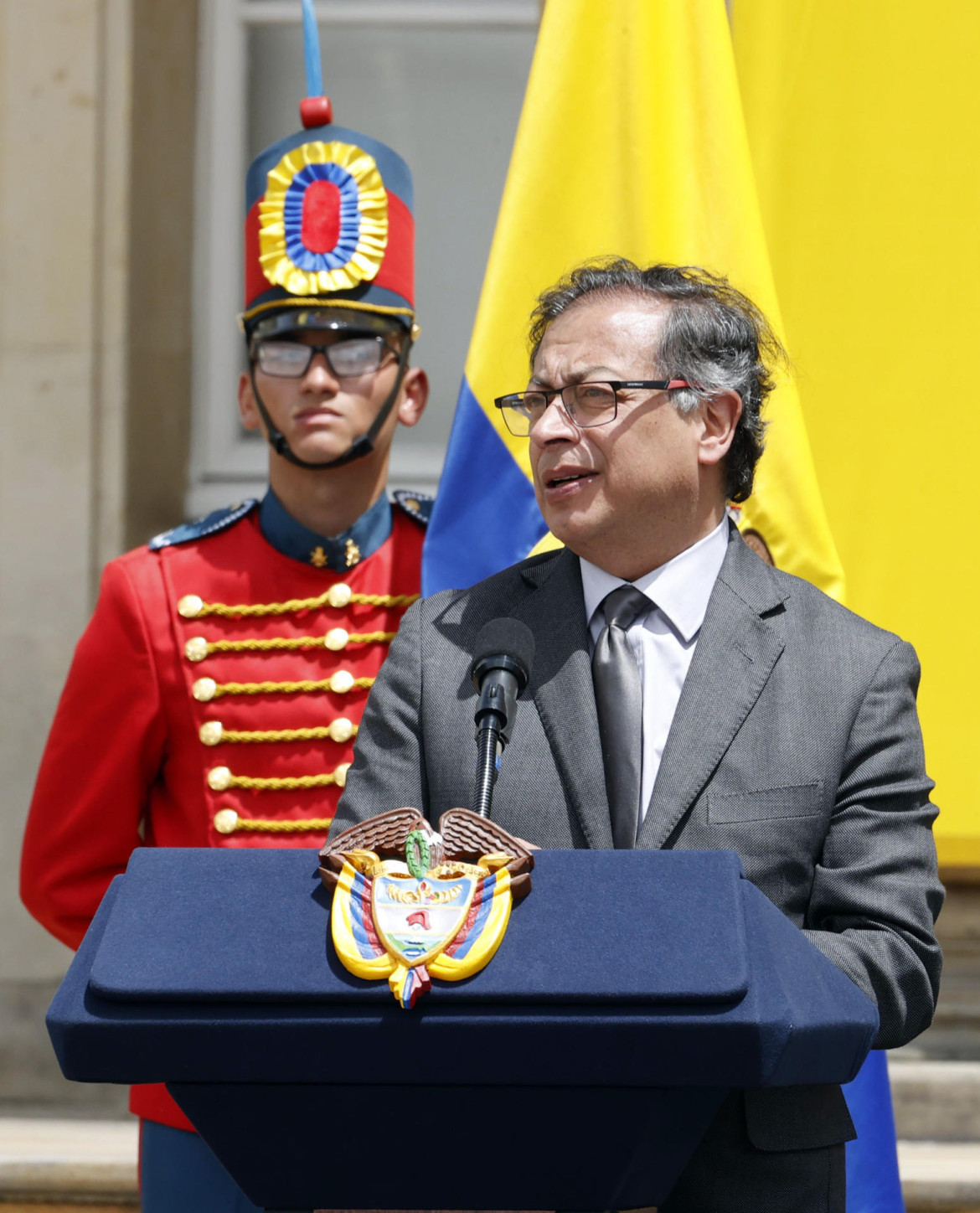 Gustavo Petro, Presidente de Colombia. Foto: EFE.