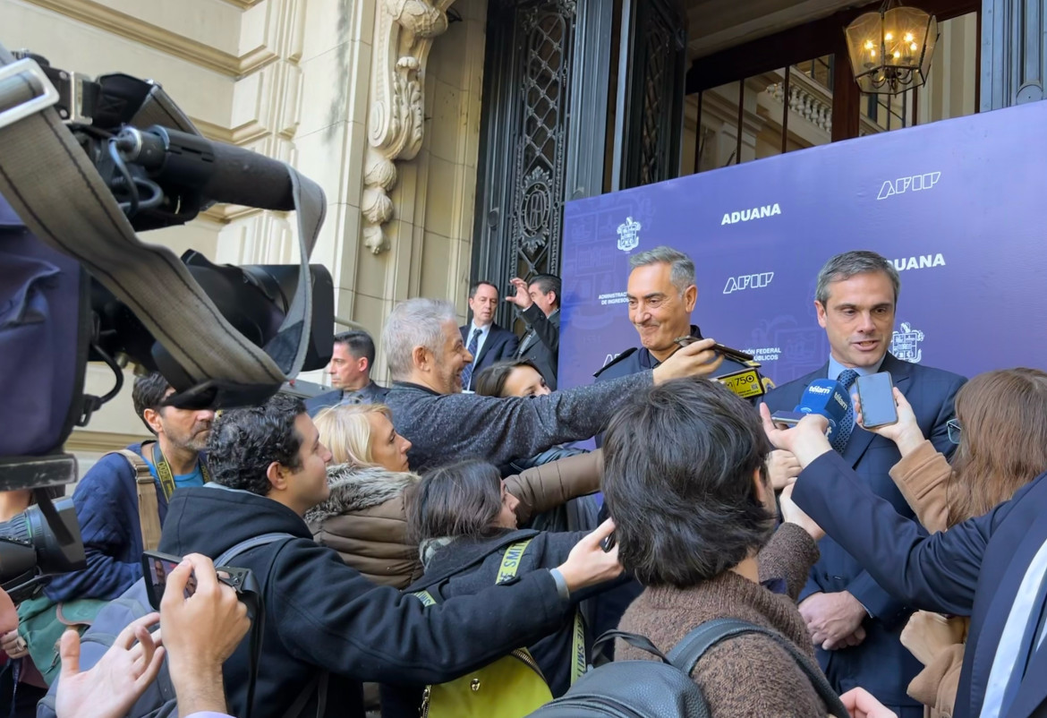 Guillermo Michel sobre los allanamientos tras la denuncia de Aduana. Foto: Prensa.