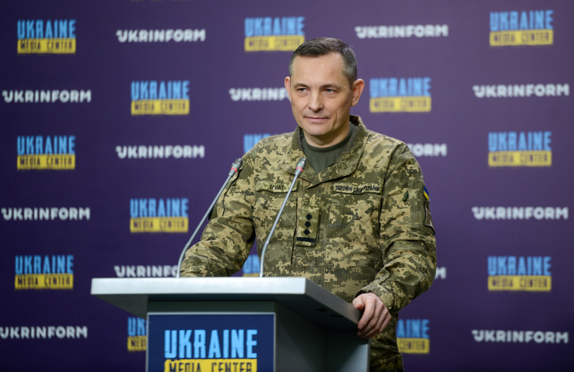 Yuriy Ignat, portavoz de las Fuerzas Aéreas de Ucrania. Foto: Ukranie Media Center.