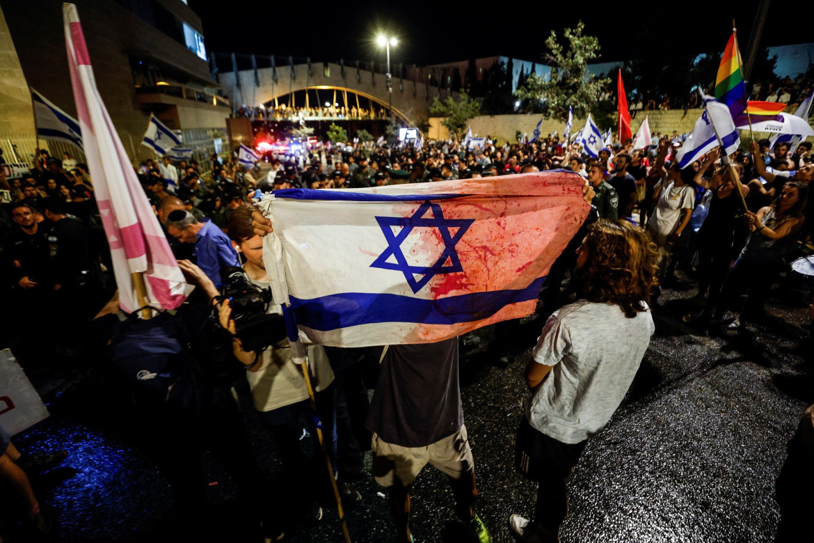 Protestas en Israel. Foto: Reuters.