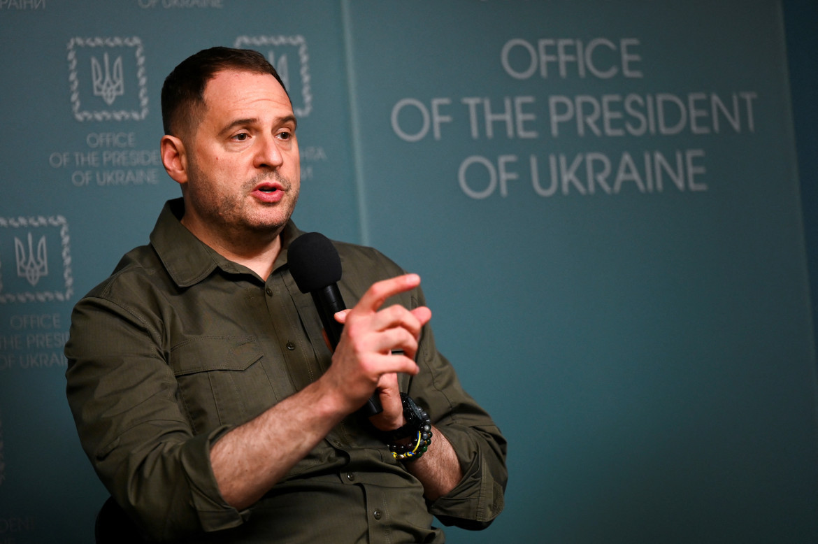 Andriy Yermak, jefe de la oficina del presidente Volodímir Zelenski. Foto: Reuters.