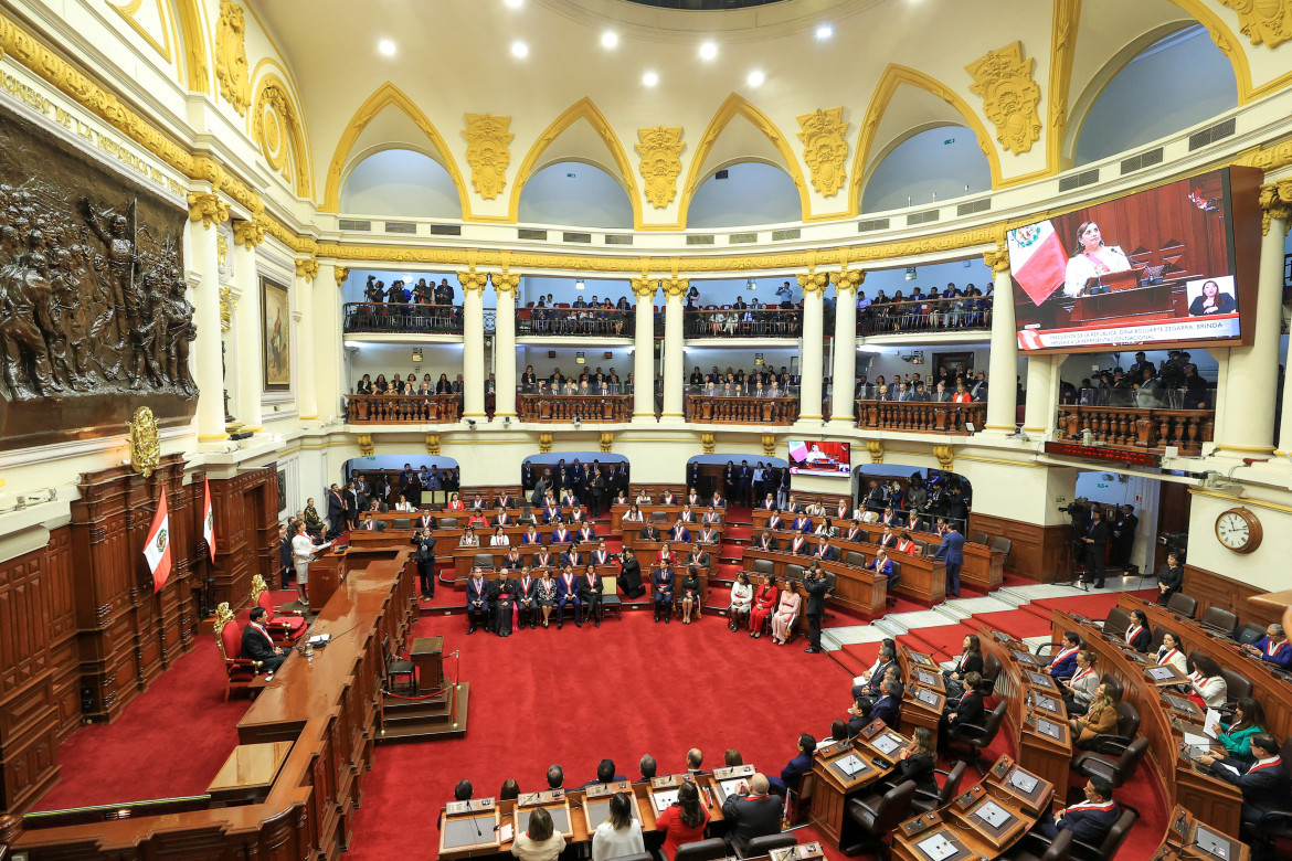 Congreso peruano. Foto: Reuters.