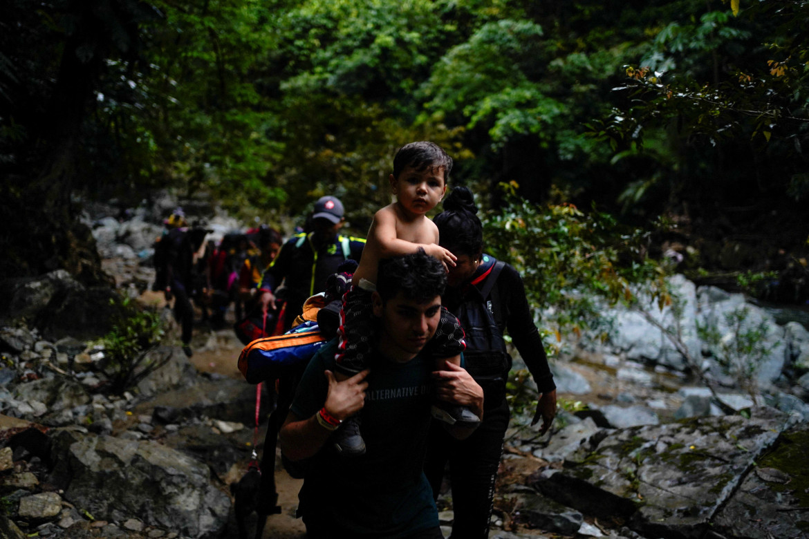 Cifra récord de inmigrantes en el Darién. Foto: Reuters.
