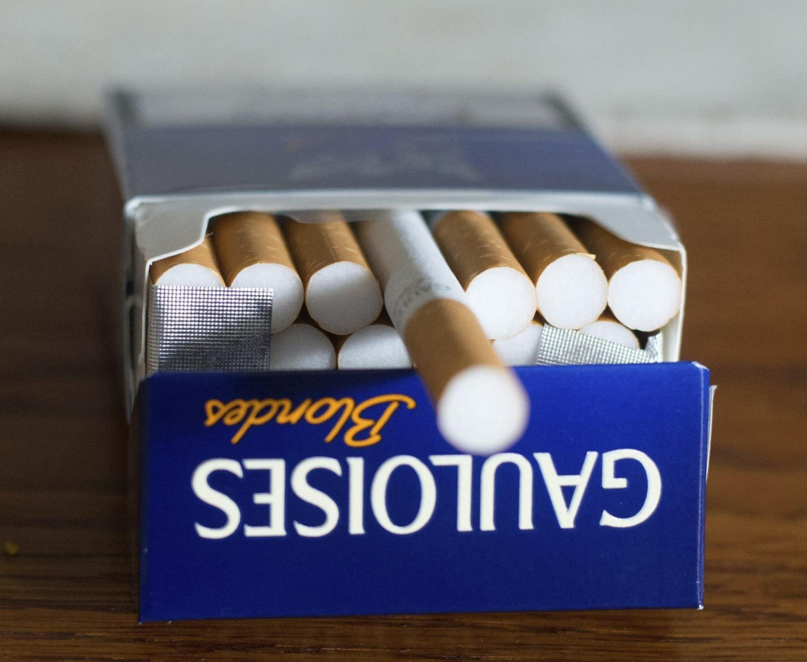 Paquete de cigarrillos. Foto: EFE