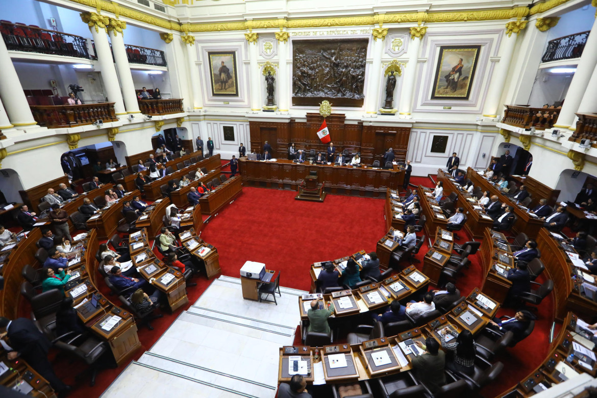 Senado peruano. Foto: EFE